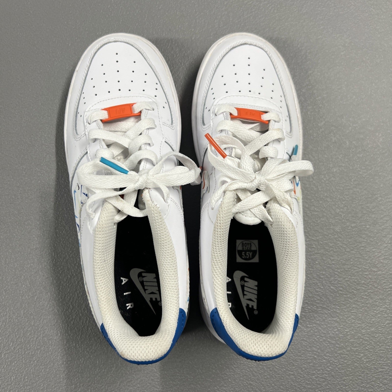 Size 5.5Y - Air Force 1 LV8 GS 'Swoosh Pack'