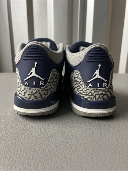 Size 7Y or 8.5 Wmns- Air Jordan 3 Retro ‘Georgetown’ GS - 398614 401