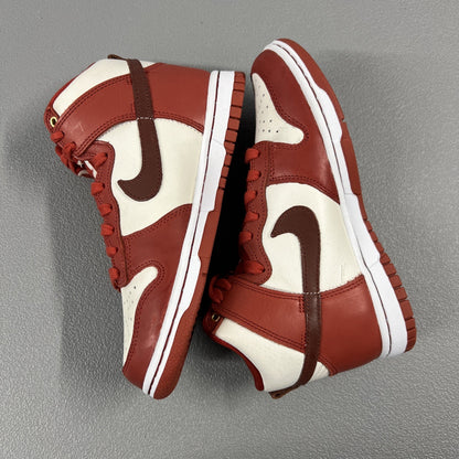 Size 5- Nike Dunk High LXX 'Cinnabar' Wmns