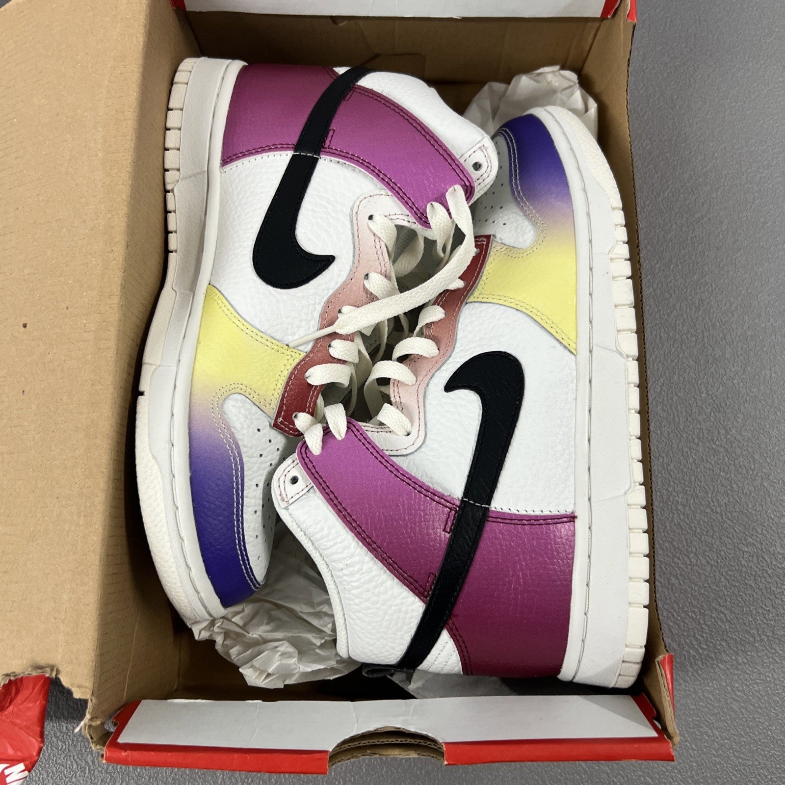 Size 7.5 - Nike Dunk High Multi-Color Gradient (Wmns)