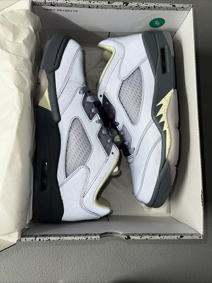 Size 9 Wmns or 7.5 Men’s - Air Jordan 5 Retro Low Indigo Haze