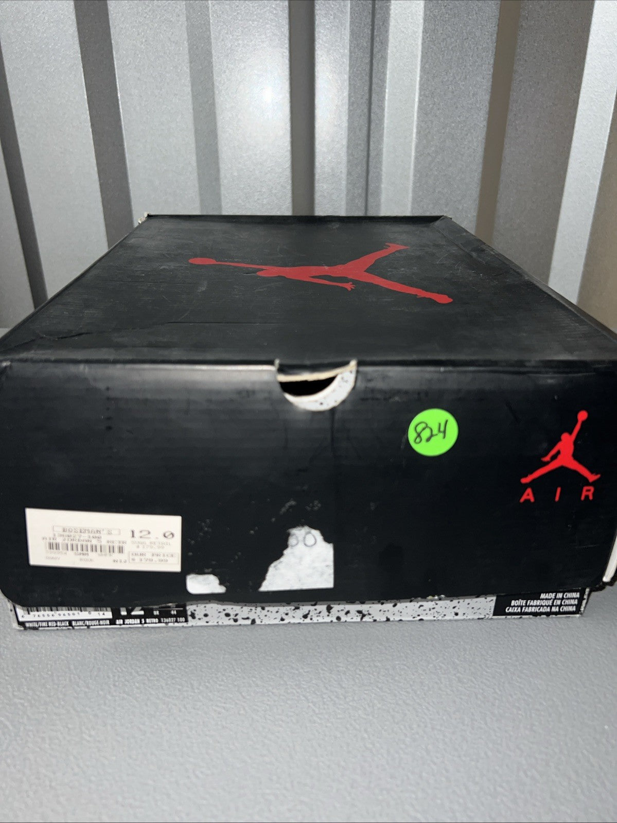 Size 12 - Air Jordan 5 Retro Fire Red