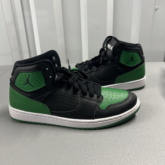 Size 10.5 - Jordan Access Black Aloe Verde