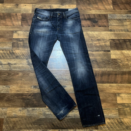 Diesel Buster Regular Slim Tapered Mens Jeans-30/32