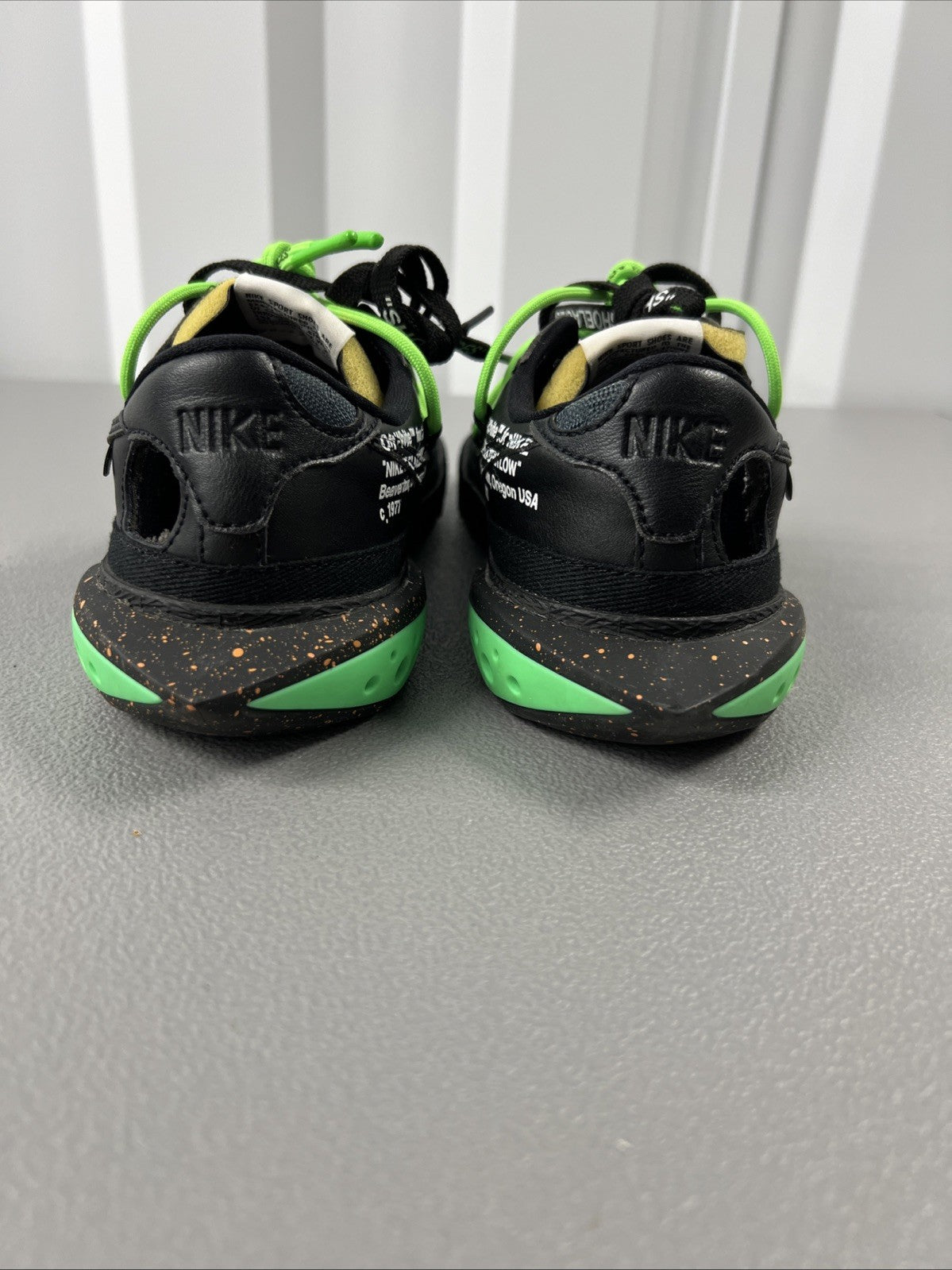 Size 7.5 - Nike Off-White x Blazer Low 'Black’