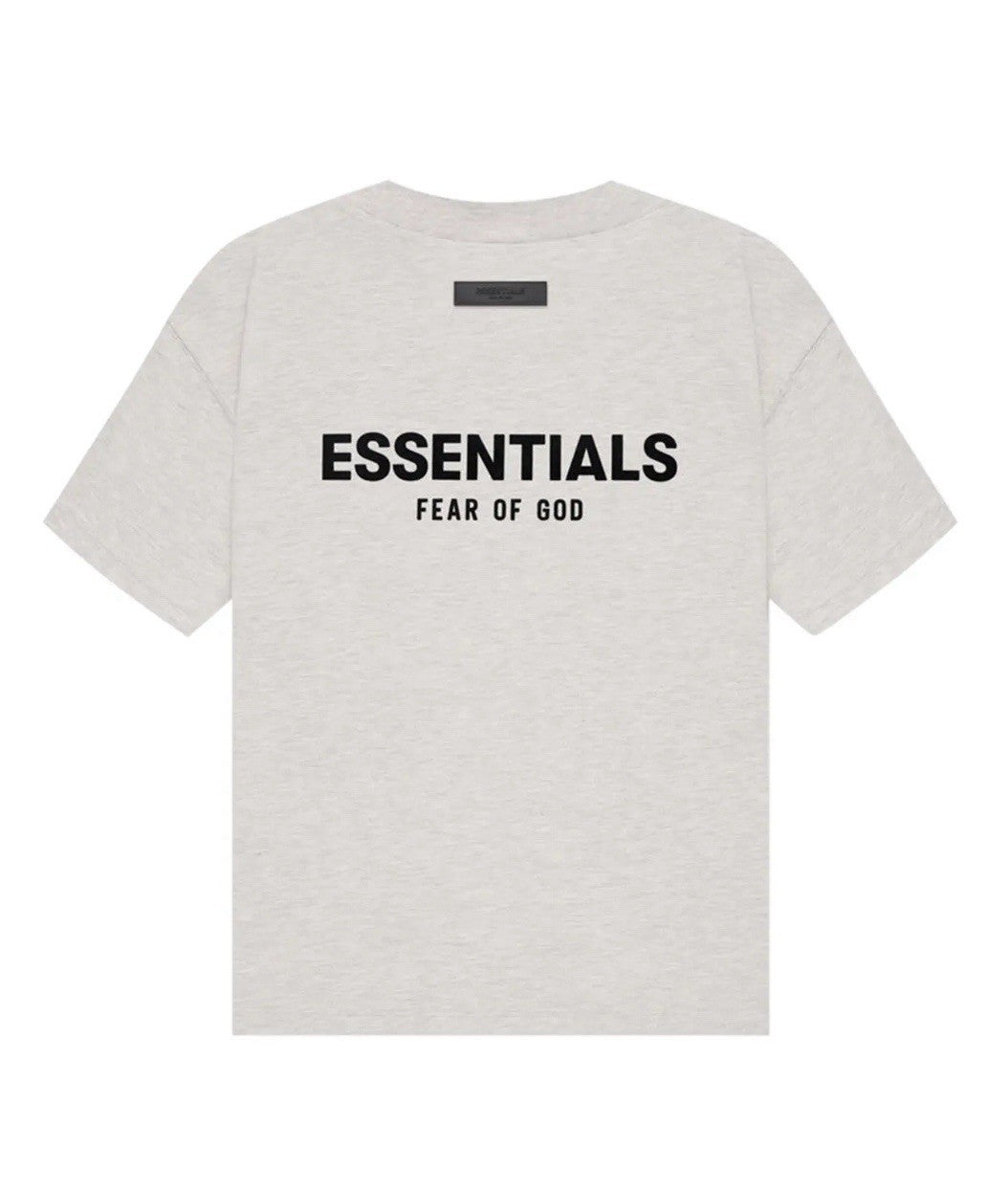 Size L- Fear of God Essentials T-Shirt SS22 Light Oatmeal 100% Authentic