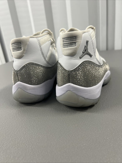 Size 6 - Air Jordan 11 Retro White Metallic Silver Wmns