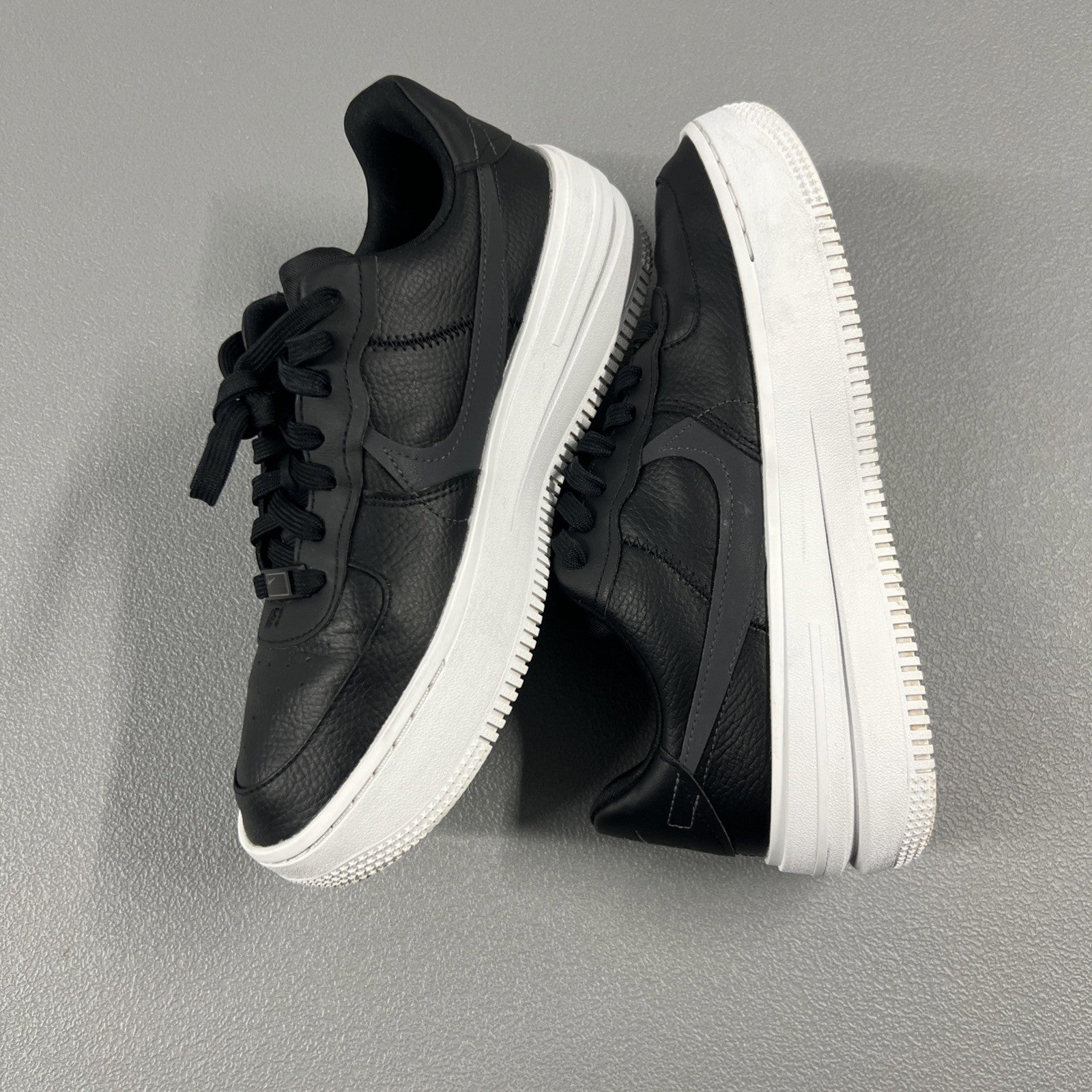 Size 9 - Nike Air Force 1 PLT.AF.ORM Black Wmns