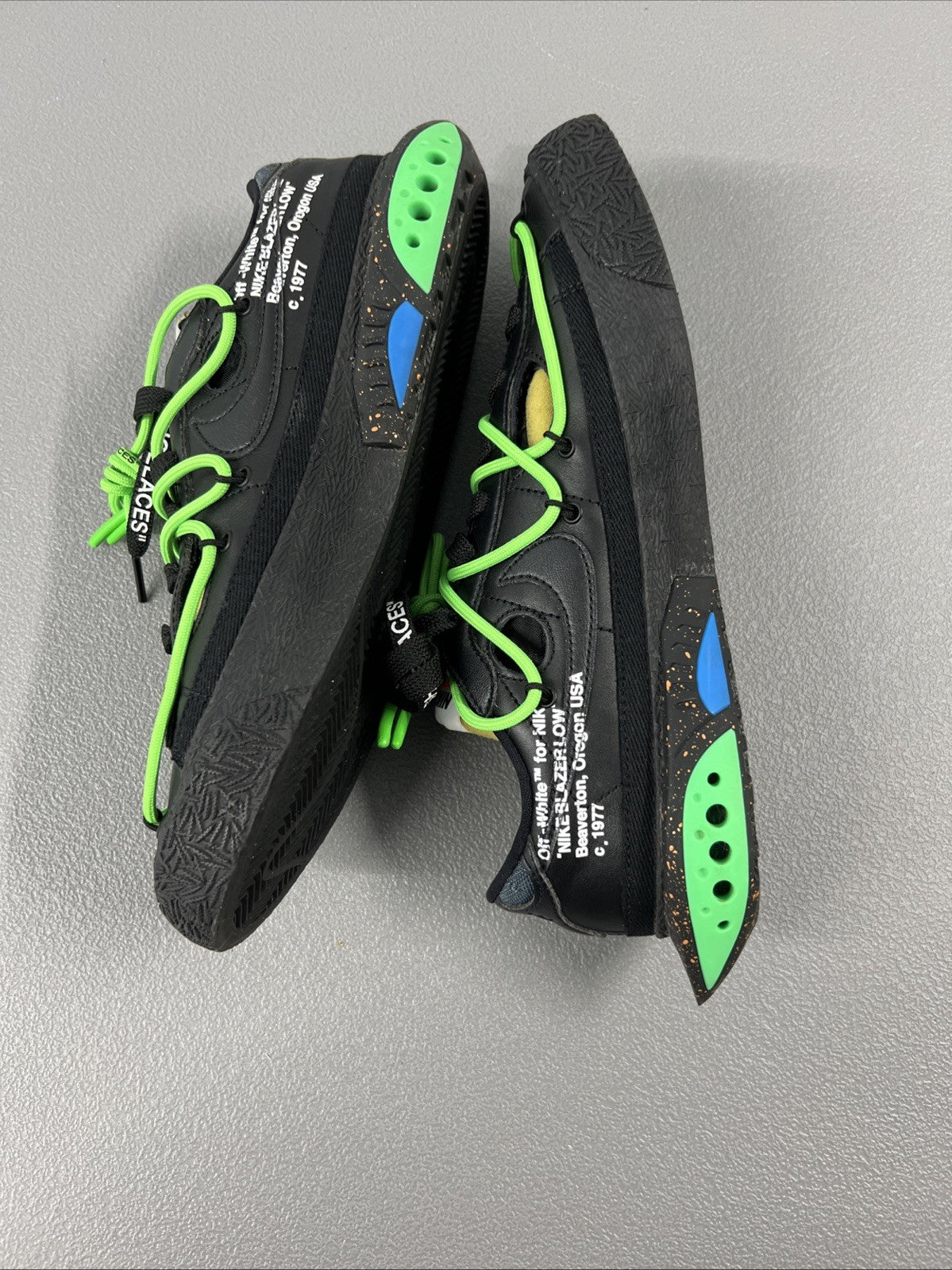 Size 7.5 - Nike Off-White x Blazer Low 'Black’