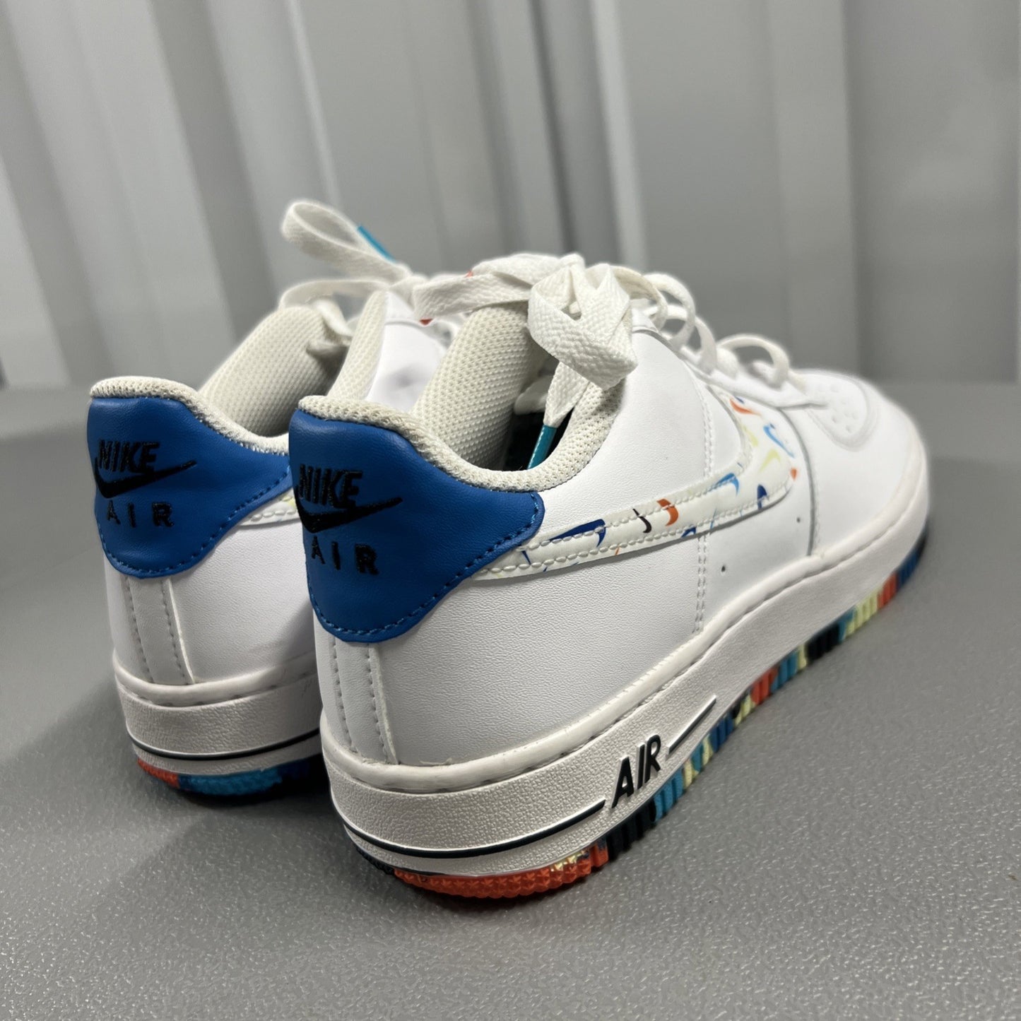 Size 5.5Y - Air Force 1 LV8 GS 'Swoosh Pack'