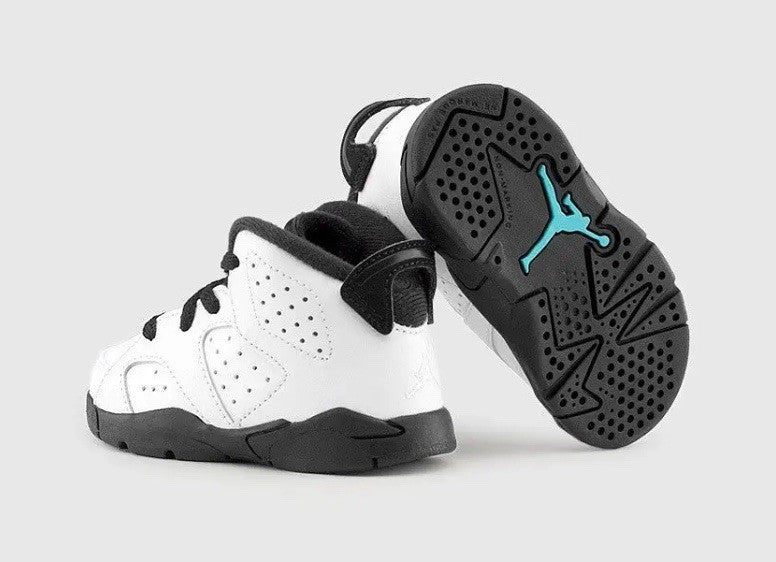 Size 7C - Air Jordan 6 Retro BT 'Hyper Jade’ (Toddler)