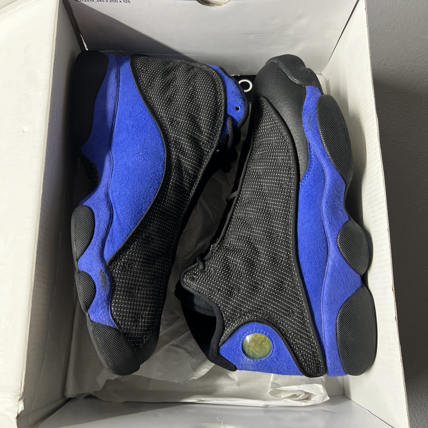 Size 9.5 Men’s Or 11 Wmns - Jordan 13 Retro Hyper Royal 2020