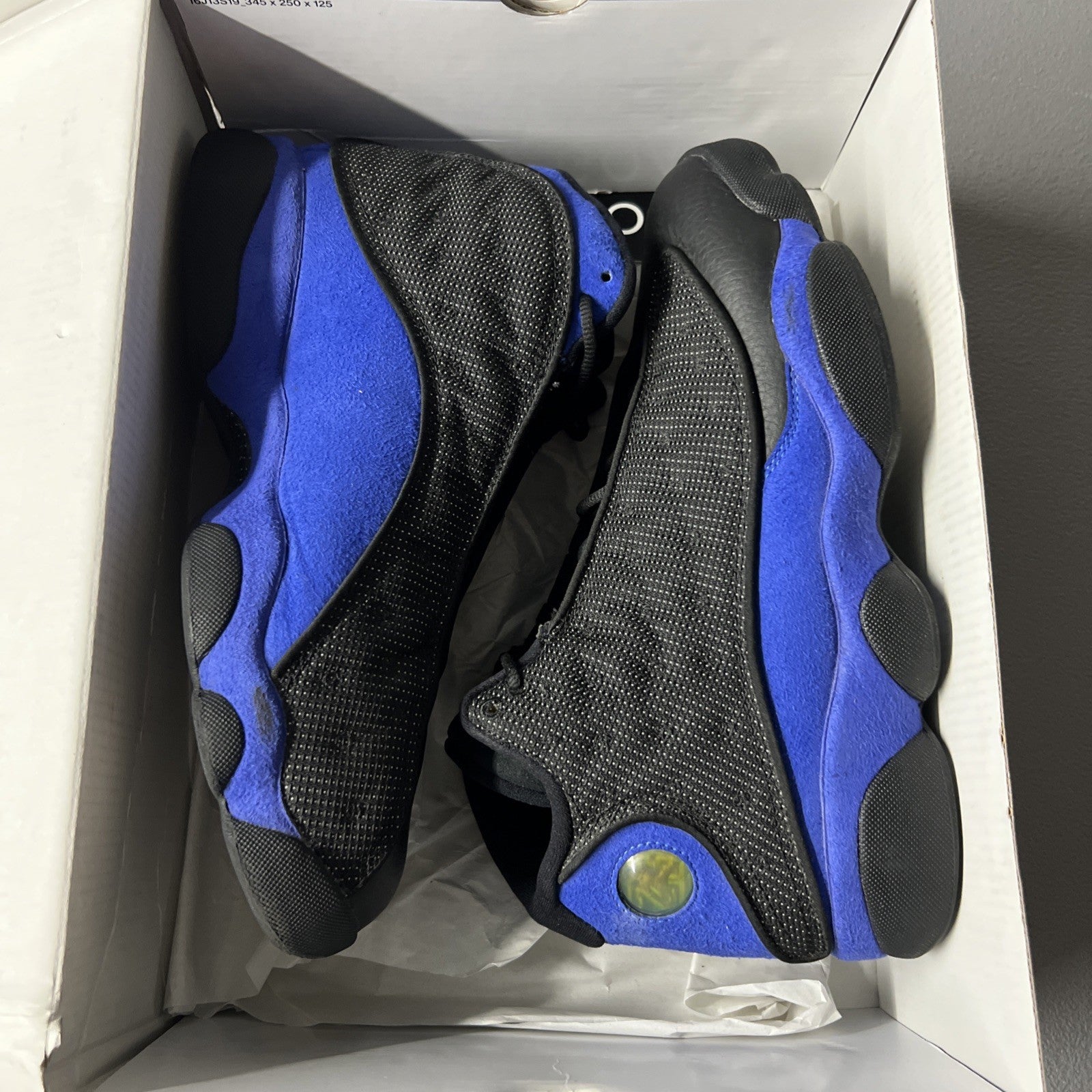 Size 9.5 Men’s Or 11 Wmns - Jordan 13 Retro Hyper Royal 2020