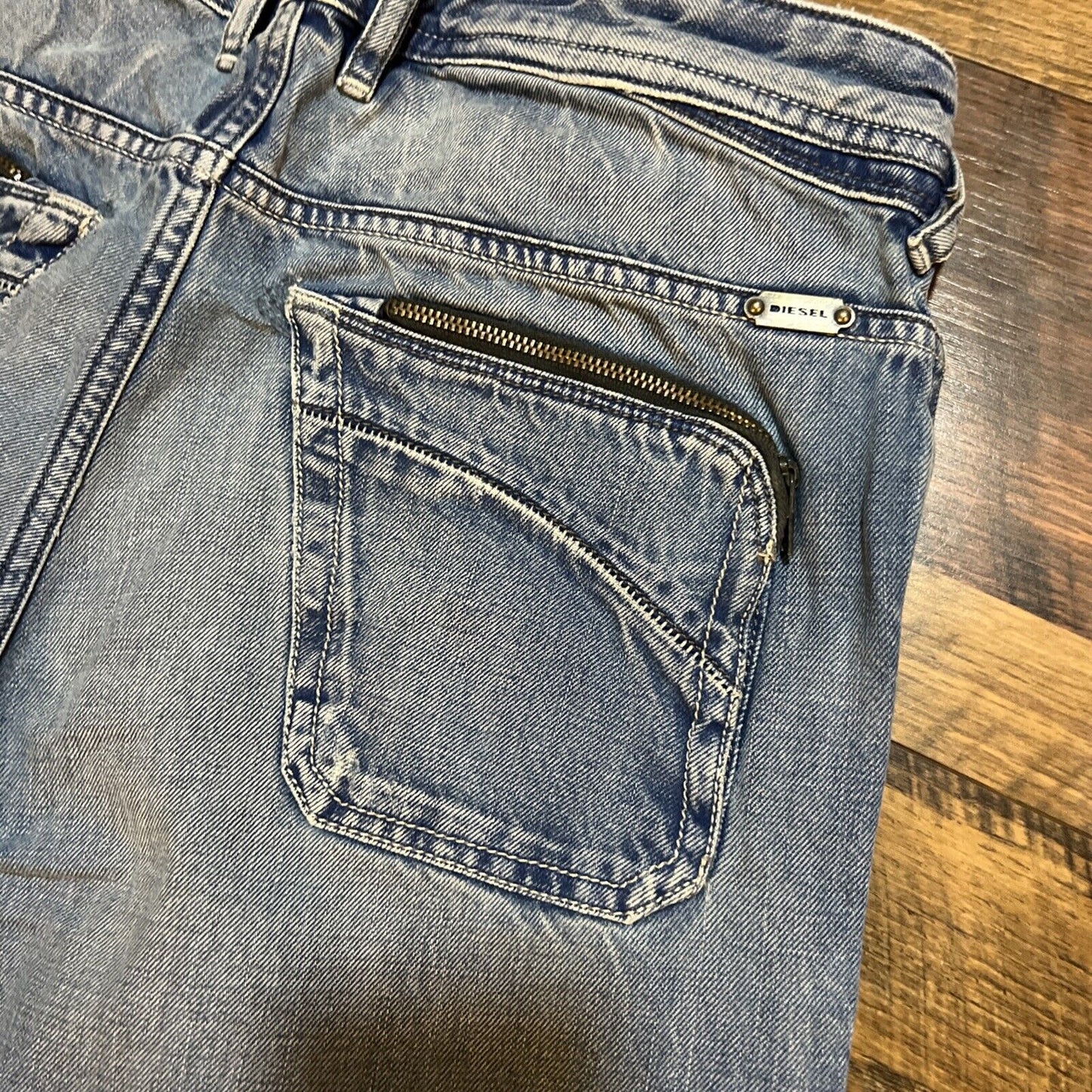 Diesel Poiak Regular Skinny Tapered Mens Jeans 30/32