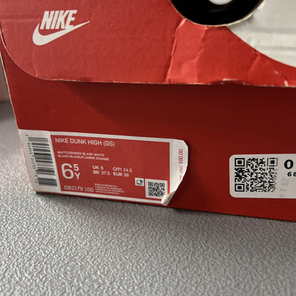 Size 6.5 Y or 8 Wmns - Nike Dunk High SP ‘Syracuse’ GS