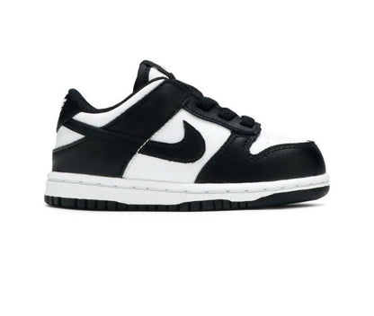 Size 5C- Nike Dunk Low Retro White Black Panda (Toddler)