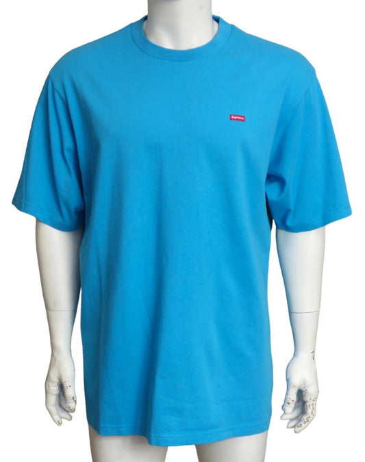 Size Large-SUPREME- Small Box Logo T-Shirt Blue
