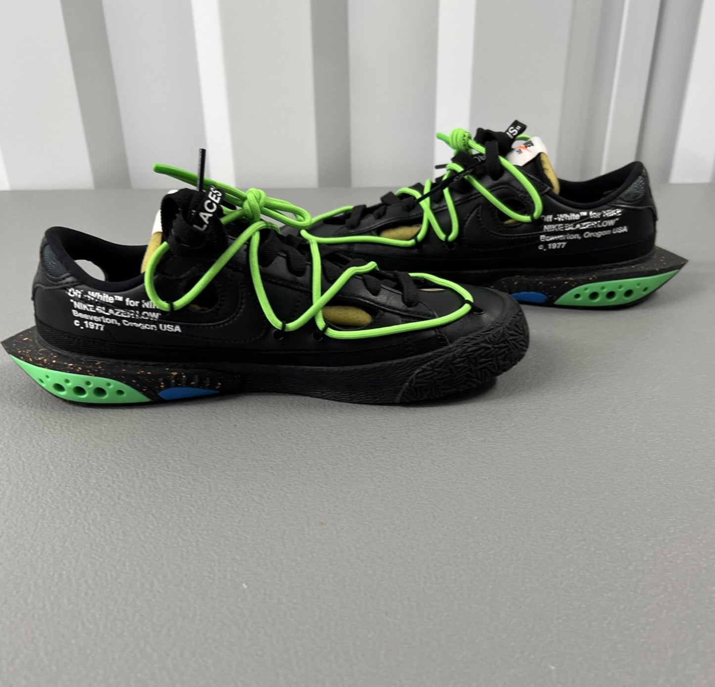 Size 7.5 - Nike Off-White x Blazer Low 'Black’
