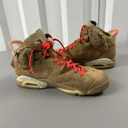 Size 11.5 - Jordan 6 Retro x Travis Scott Mid British Khaki