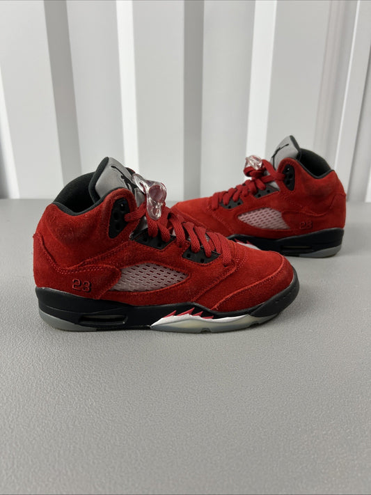 Size 4.5Y - Air Jordan 5 Retro GS 'Raging Bull' 2020