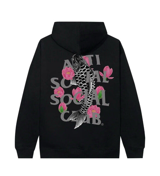 Size L-Anti Social Social Club Ornamental 3M reflective Hoodie 100% Authentic