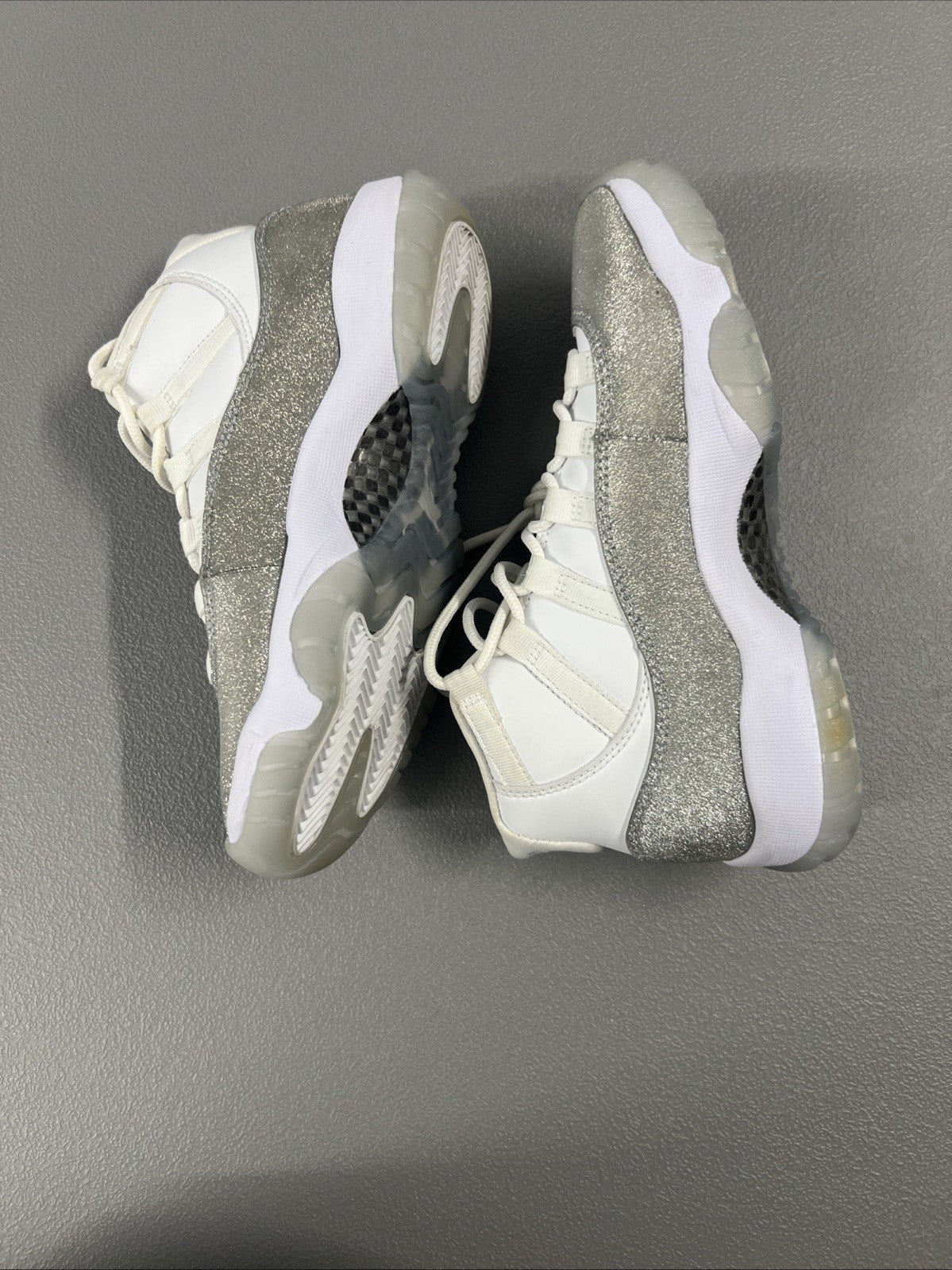 Size 6 - Air Jordan 11 Retro White Metallic Silver Wmns