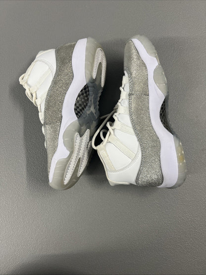 Size 6 - Air Jordan 11 Retro White Metallic Silver Wmns