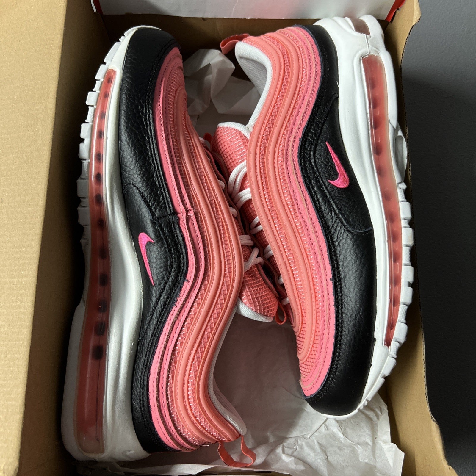 Size 11 Men’s or 12.5 Wmns - Nike Air Max 97 ‘Pink Glaze Black’