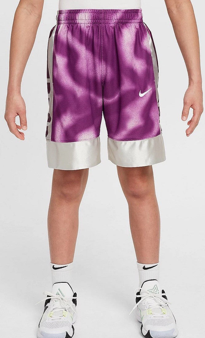 Size Small- Nike Boys' Dri-FIT Elite 23 All Over Print Shorts
