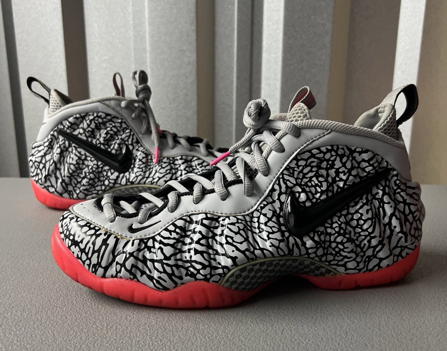 Size 10.5 - Nike Air Foamposite Pro PRM ‘Elephant Print’
