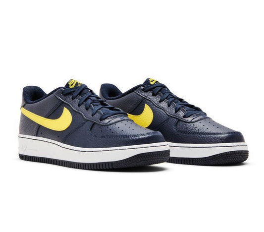 Size 6Y or 7.5 Wmns- Nike Air Force 1 GS ‘Obsidian Opti Yellow’