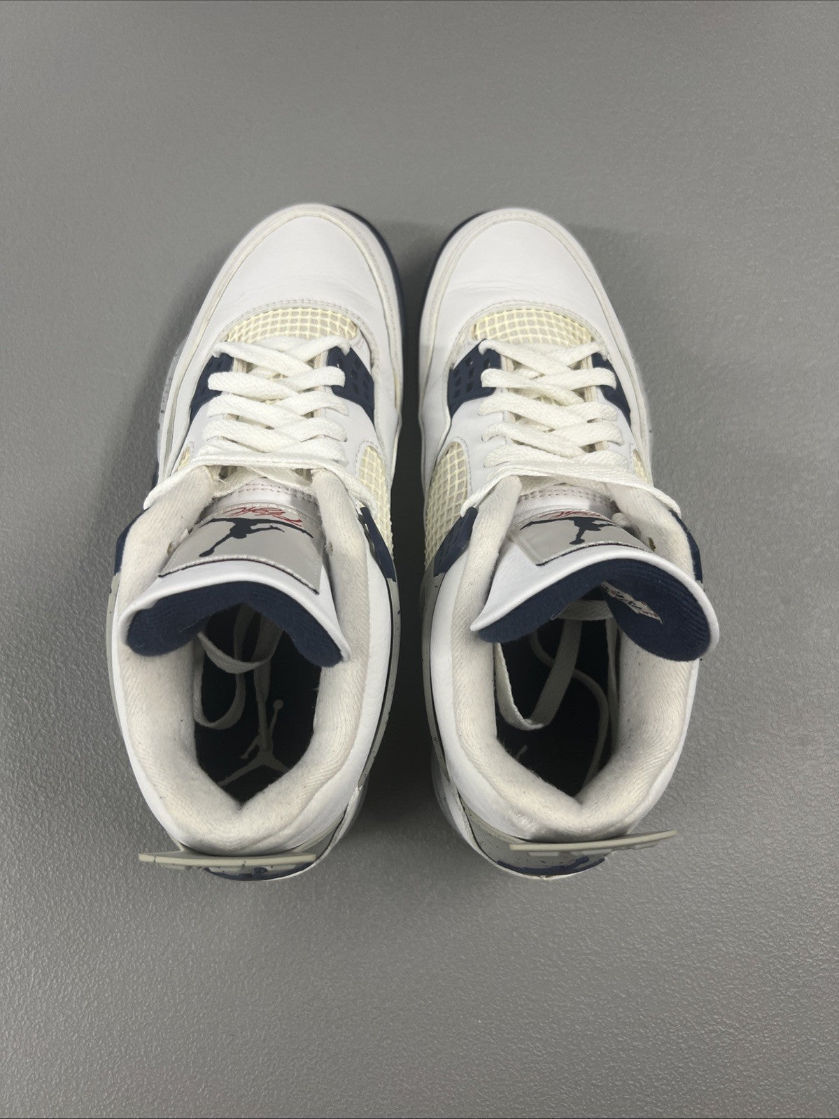Size 9- Jordan 4 Retro Mid Midnight Navy