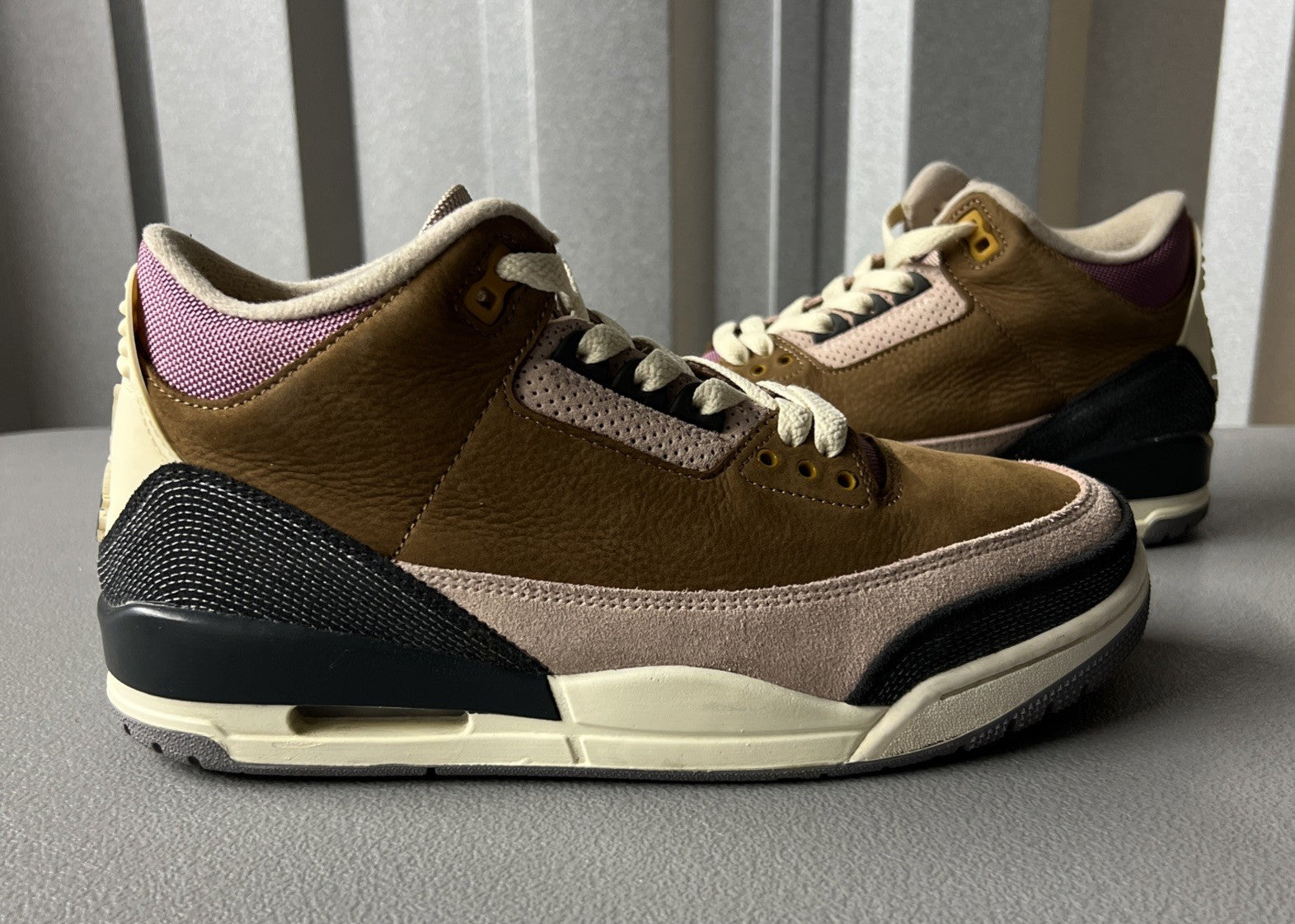Size 8.5 Men’s or 10 Wmns- Jordan 3 Retro ‘Winterized Archaeo Brown’