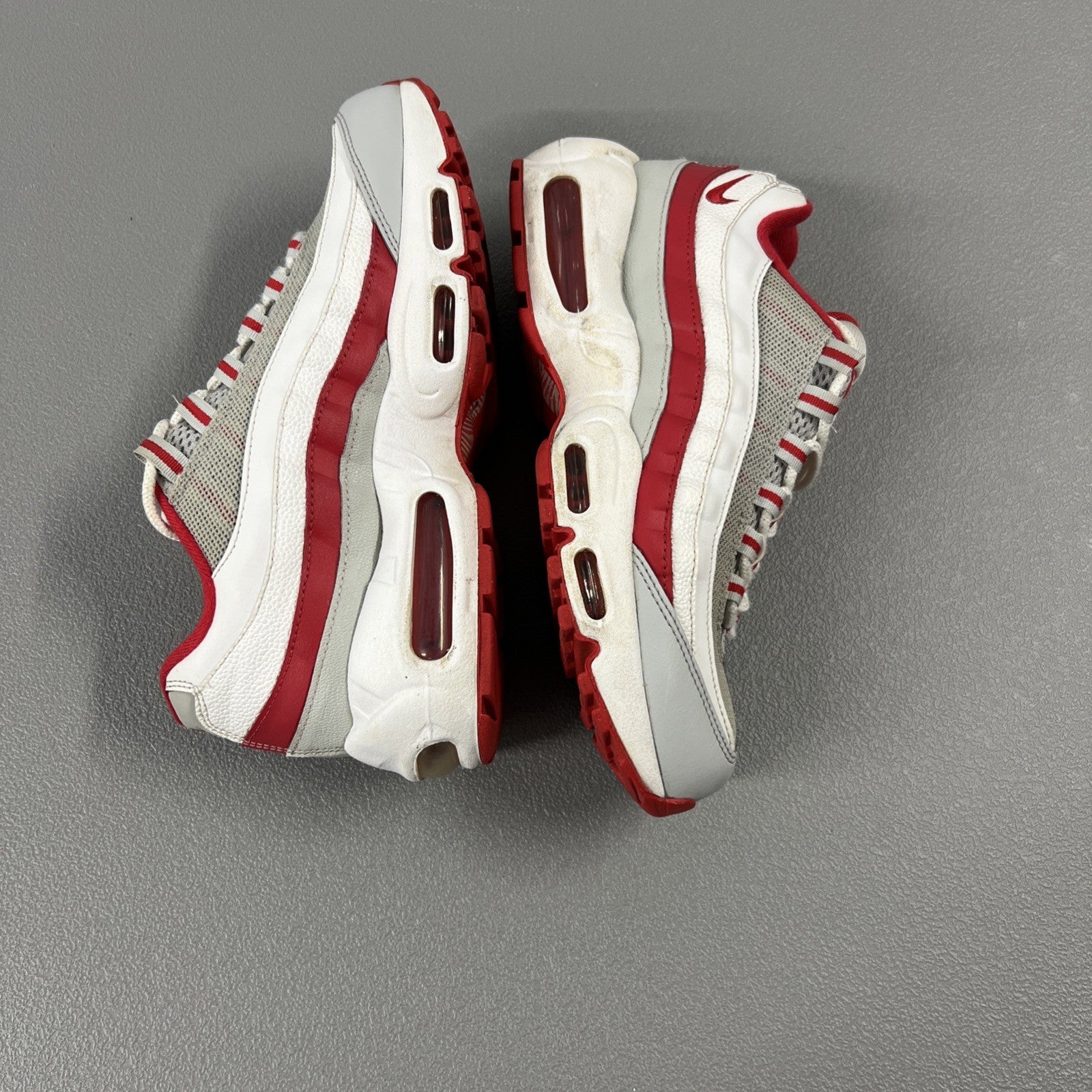 Size 7Y or 8.5 Wmns- Air Max 95 Recraft GS 'Grey Fog Hyper Red'