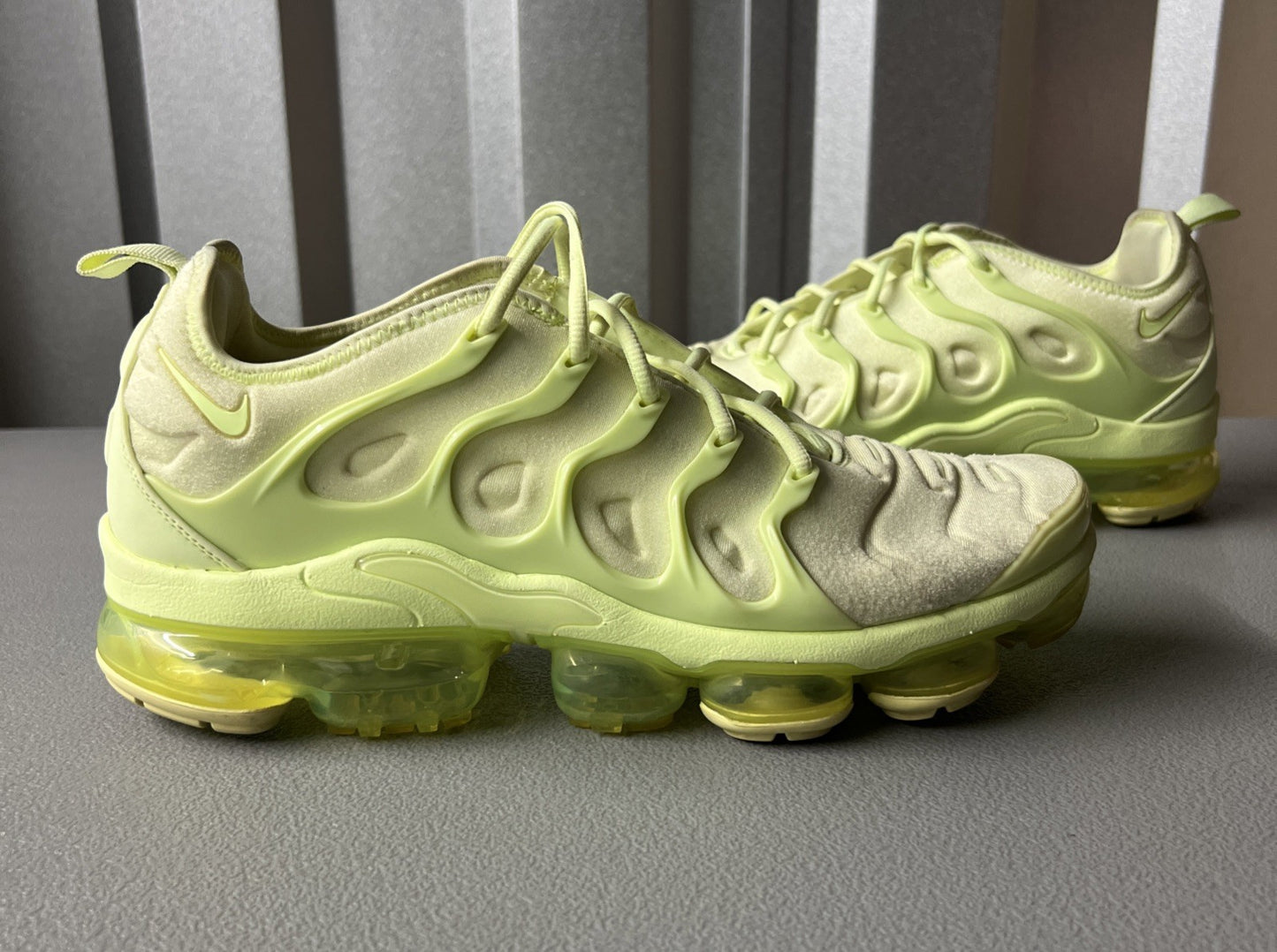 Size 12 Women’s or 10.5 Men’s- Nike Air VaporMax Plus Barely Volt