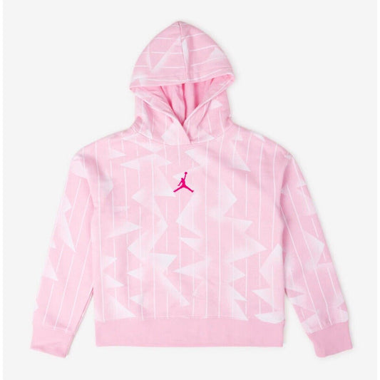Size Small Jordan Grade School Essentials AOP Pullover Hoodie