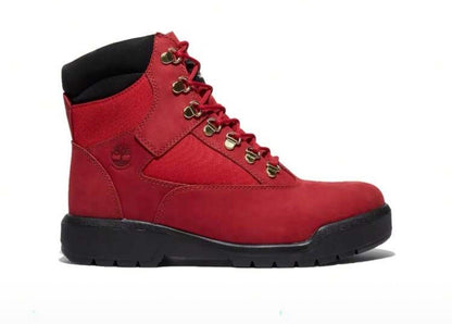 Size 4 - Timberland 6 Inch Field Boot ‘Dark Red Nubuck’ (Juniors)