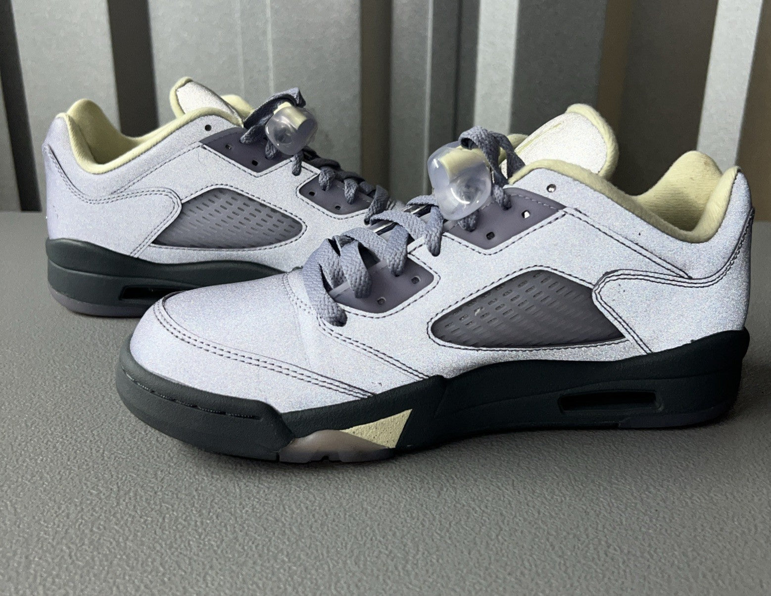 Size 9 Wmns or 7.5 Men’s - Air Jordan 5 Retro Low Indigo Haze
