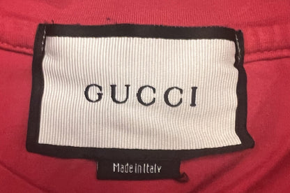 Size XL- Gucci Coco Capitan Red Logo T-Shirt 100% Authentic