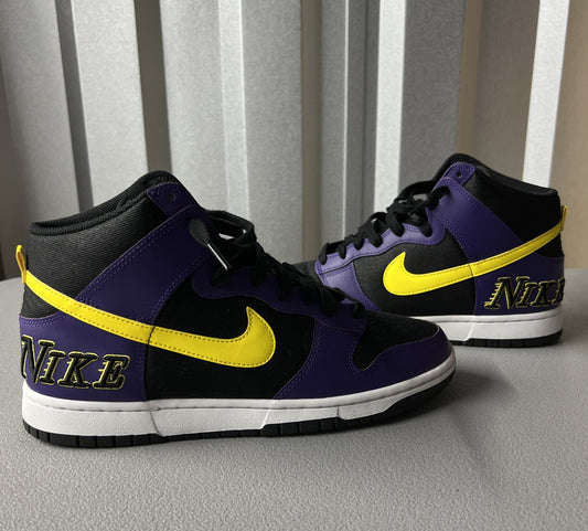 Size 11 - Nike Dunk Premium EMB High ‘Lakers’