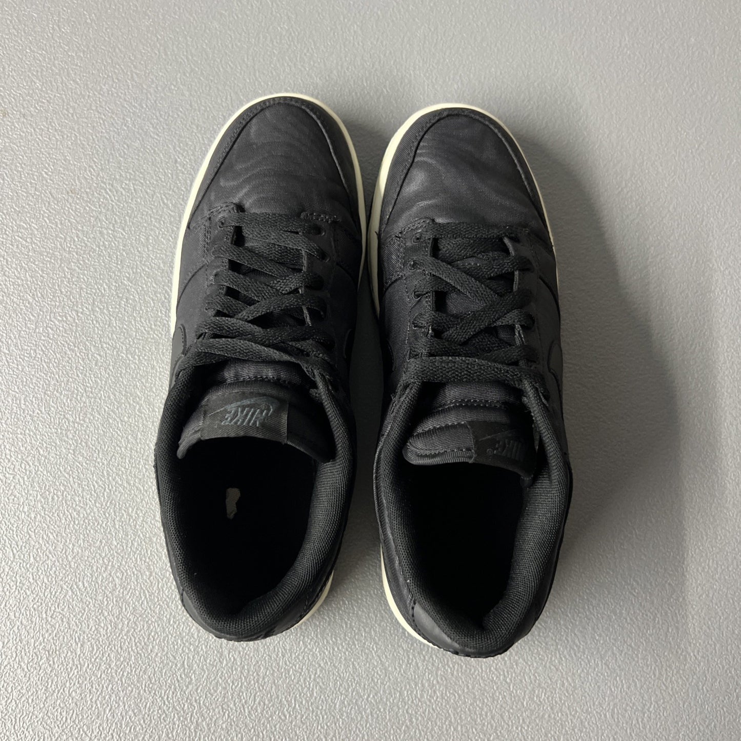 Size 8 Men’s or 9.5 Wmns - Nike Dunk Low ‘Black Canvas’