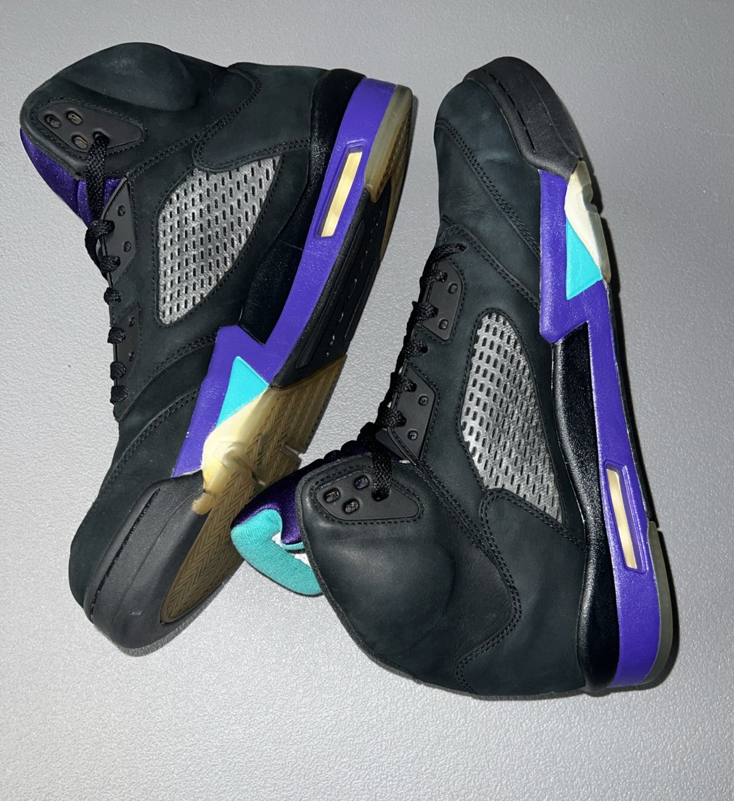 Size 12 - Air Jordan 5 Retro Black Grape