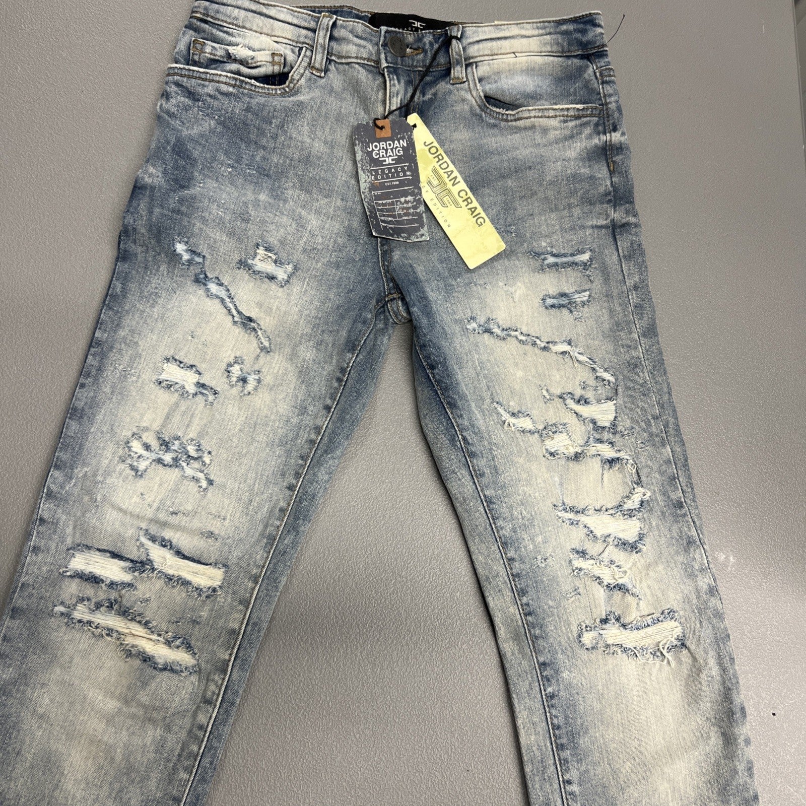Size 16 - Jordan Craig Legacy Edition Boys RN79771 Iced Lager