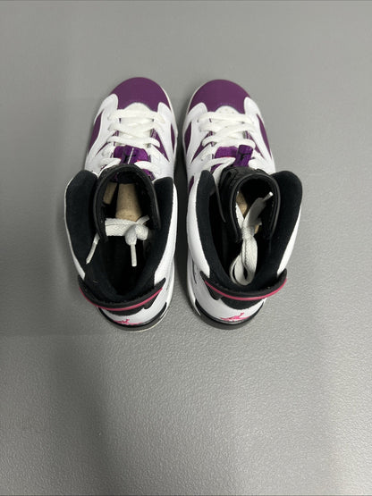Size 5Y or 6.5 Wmns- Air Jordan 6 Retro 'Vivid Pink'  543390-127 (GS)