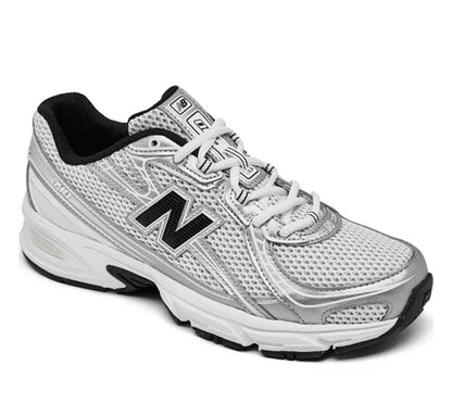 Size 7Y or 8.5 Wmns - New Balance 740 GS Silver Metallic/ Black