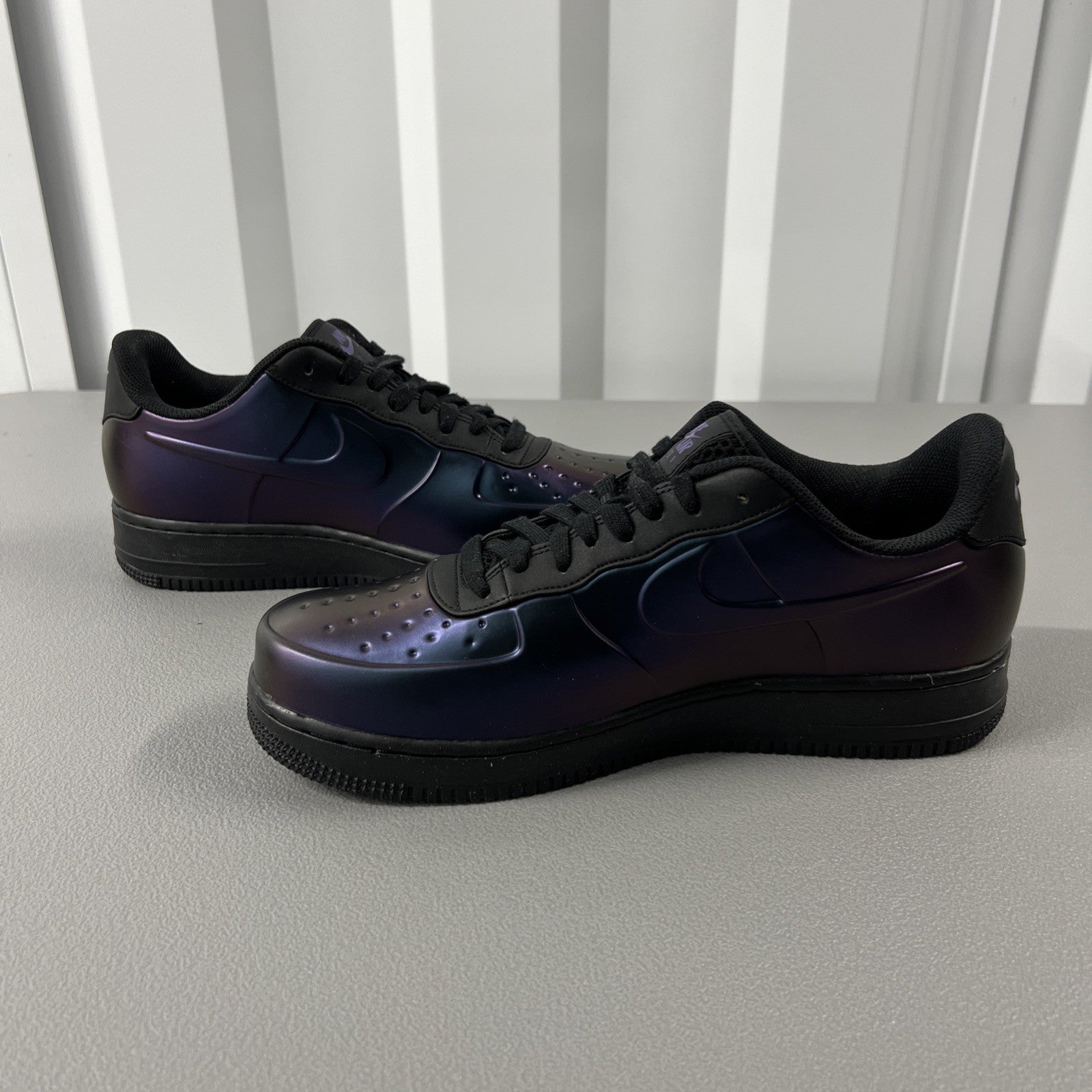 Size 10.5 Air Force 1 Foamposite Pro 'Court Purple' 2018 Men’s