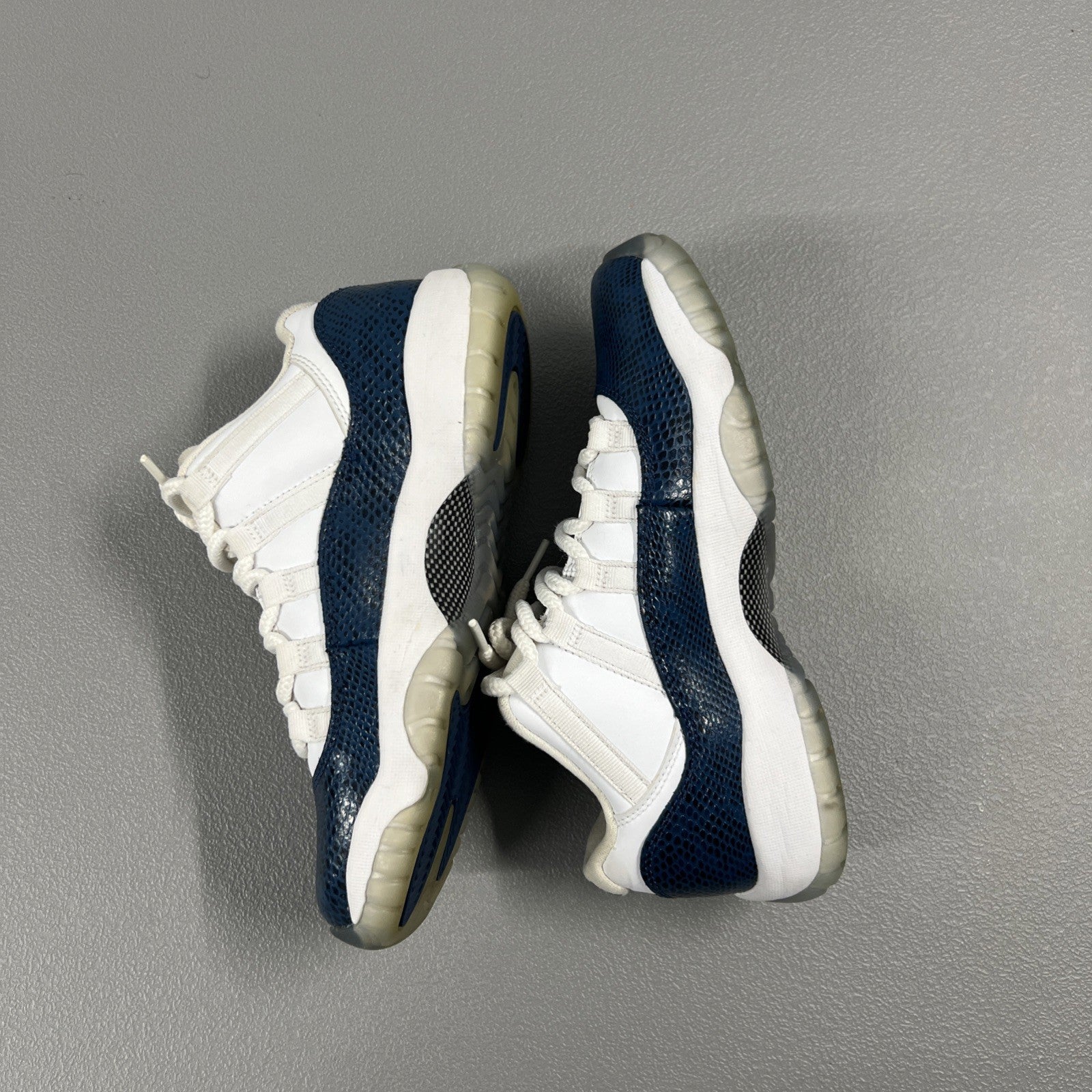 Size 6Y - Jordan 11 Retro Low GS 'Navy Snakeskin' 2019