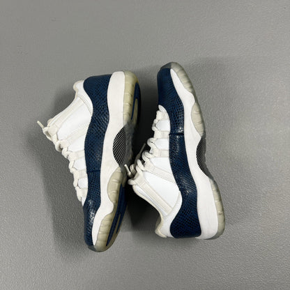 Size 6Y - Jordan 11 Retro Low GS 'Navy Snakeskin' 2019
