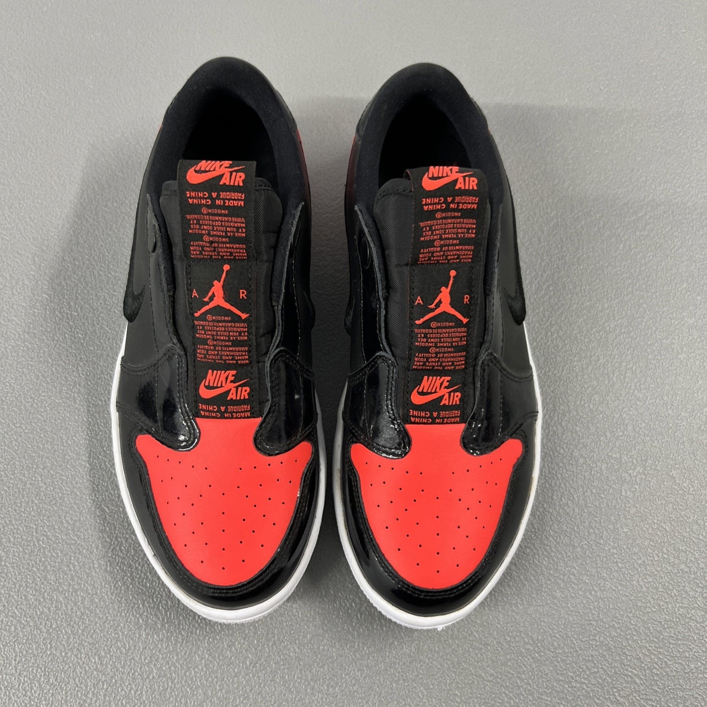 Size 7 - Nike Air Jordan Low Wmns Slip On ‘Black Hot Punch’ AV3918-600
