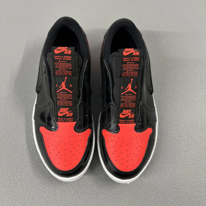 Size 7 - Nike Air Jordan Low Wmns Slip On ‘Black Hot Punch’ AV3918-600